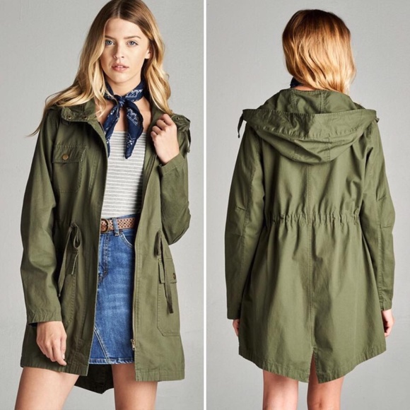 NEW Utility Anorak Jacket | Olive - Picture 1 of 2